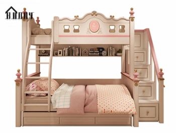 Children Furniture Wood and MDF Bunk Bed Kids Beds Bedroom Furniture Double Bed - FOSHAN BUDDYHOME HOUSEWARE CO., LTD. - China