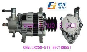 24V Car Alternator with Pump Lr250-517 Voltage 24V Brand Hitch Trademark HUB Material Aluminum Specification OEM HS Code - Maanshan Hub Electromechanical Technology Co., Ltd - China