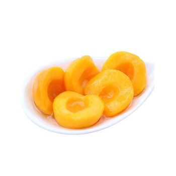 Premium canned yellow peach halves available in bulk ideal for food suppliers and distributors - BMU TRADING GMBH - Germany