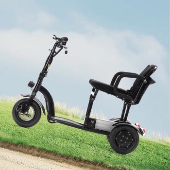 Yhx 02 Foldable and Portable Electric Mobility Scooter with CE and Ukca Certification - Ningbo Youhuan Automation Technology Co., Ltd. - China