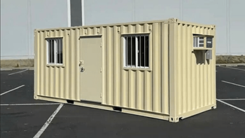 20ft Ground Level Office Container – Portable, Secure & Fully Equipped Onsite Workspace from senesie mfg llc 20ft Ground Level Office Container – Portable, Secure & Fully Equipped Onsite Workspace - senesie mfg llc - United States