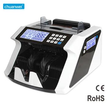 Money Counting Machine Kwd Mad Thb Ugx Bill Counters Financial Equipment Currency Counter Banking Equipment Counterfeit Detector - Zhejiang Chuanwei Electronic Technology Co., Ltd. - China