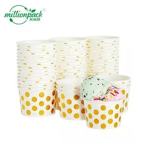 Ice Cream Paper Bowl for Single-Serve and Multi-Serve Portions Versatile Menu Options - Ningbo Million Pack Co., Ltd. - China