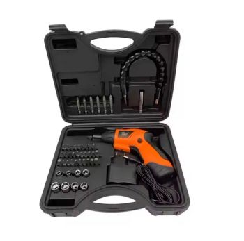 Kcs615-C47b 4.8V Ni-CD Battery Power Cordless Screwdriver Folded Handle LED Rechargeable Electric Industrial Quality Tool Set - Taizhou Precision Abrasive Tools Trade Co., Ltd. - China