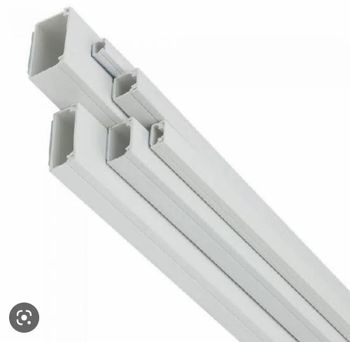 PVC Cable Trunking ( PRECISION & PRESSFIT) Color White Pattern Plain Size 1.5 Inch Material Plastic Shape - Aruna Enterprise - India