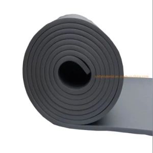 Black Flame Retardant PVC Rubber Sheet Fire Resistance Thermal Heat Insulation PP Plastic Panel for Fireplace with Adhesive Sticker Aluminum Foil - ZIBO UNITY NEW MATERIAL CO., LTD. - China