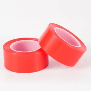 4965 High-Strength Polyester Double Sided Tape with Red Mopp Liner for Industrial Bonding - JIANGYIN MEIYUAN INDUSTRIES CORPORATION - China