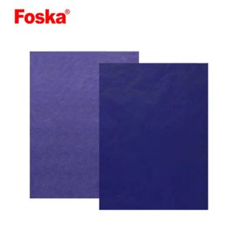 Foska High Performance A4 Document Size Black/Blue Waxed Carbon Graphite Transfer Paper for Drawing and Sketching - Anhui Sunshine Stationery Co., Ltd. - China