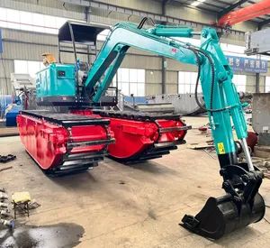 Heavy-Duty 15 Ton Amphibious Crawler Excavator for Mining - Shandong Wanrun Intelligent Equipment Co., Ltd. - China