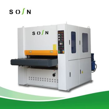 1300mm Wide Belt Planing and Sanding Wood Working Machine Surface Planer Sander - QINGDAO SOSN MACHINERY CO., LTD. - China