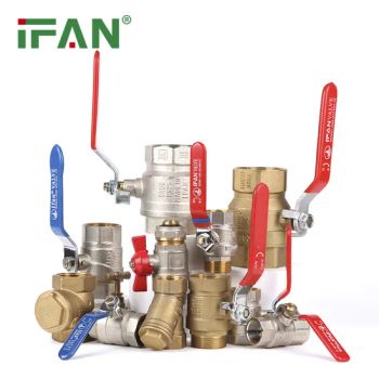 Ifan Brass Cw617n Heat Resistant Brass Ball Valves Water Gas Copper Ball Valve - Zhuji Fengfan Piping Co., Ltd. - China