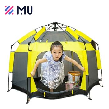 Hexagon Easy Assembly Foldable Outdoor Indoor Baby Toddlers Tent Playpens - Market Union Co. Ltd. - China