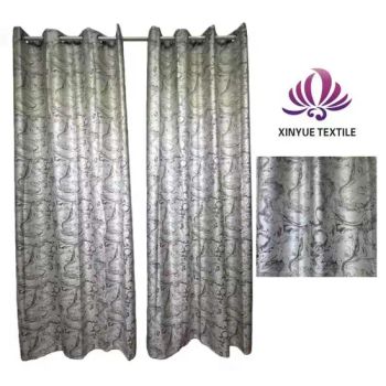 Blackout Jacquard Curtains - Room Darkening & Privacy Protection - Shaoxing Xinyue Textile Co., Ltd. - China