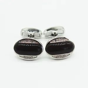 High-End Top Quality Best Price China Made Fashion Design Mens Cufflinks with Big Natural Stones - Dongguan weiyizao import and Export Co., Ltd. - China