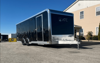 Enclosed Trailers / Enclosed ATC Car Trailer 2026 24ft. Aluminum ROM 550 w/Large Escape Door & LifeTrac 6203 - senesie mfg llc - United States