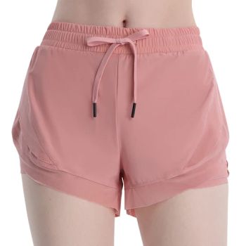 Female Mesh Lace Comfort Plus Size Sportswear High Waisted Outdoor Shorts Sexy Golf Tennis Skirts Shorts for Girls - Dongguan Deluo Industry & Trade Co., Ltd. - China