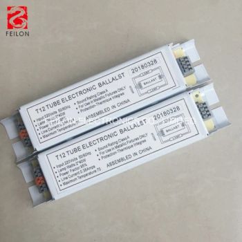 40 Watt Electronic Ballast 220V-240VAC T12 Electronic Ballast 2X40W - FEILON ELECTRONICS CO., LIMITED - China