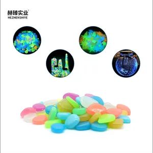 Glowing Stone Landscape Paving Starlight Runway Fluorescent Stone Decorative Flooring Aggregate - Hebei Hezhen Industrial Co., Ltd. - China
