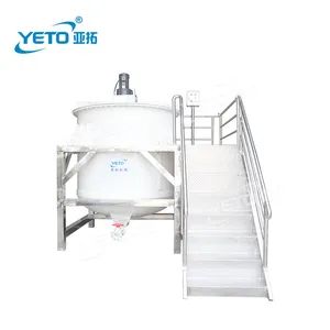 Bleach Hidrogen Peroxide Polypropylene Material Anti-Corrosive Mixer Tank - Guangzhou Yeto Machinery Co., Ltd. - China