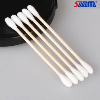 Lowest Price Manufacturer Disposable Cotton Swab Group All Trademark Sugama HS Code 3005901000 Size 10cm*2.5cm*0.6cm Model NO. bamboo cotton - Yangzhou Super Union Import & Export Co., Ltd. - China