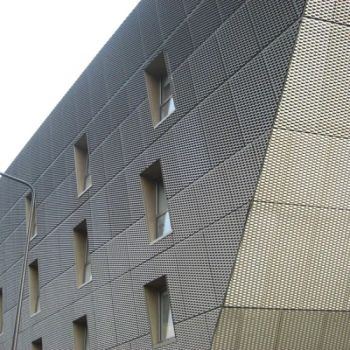 Expanded Metal Mesh Expandable Steel Mesh Outdoor Building Materials Expanded Metal Facade Panel - Anping Dongfu Wire Mesh Co., Ltd. - China