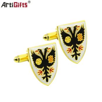 Custiomzed Clothing Accessories Metal Craft Cuff Link MOQ 100PCS Shape Square Origin China Style Any Style HS Code - Zhongshan Artigifts Premium Metal & Plastic Co., Ltd. - China