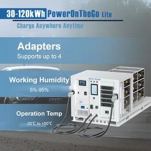 Compact Energy Storage System: PowerOnTheGo Lite EV Battery Pack 30kWh to 120kWh - Shenzhen SETEC Power Co., Ltd. - China