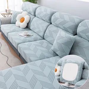 Living Room Home Slipcover Furniture Sofa Cover Blue Elastic Stretch Sofa Cover Cushion Cover - Hangzhou Jiuzhong Technology Co., Ltd. - China