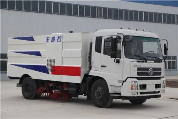Dongfeng Captain Road Sweeper Truck Fuel Diesel Payload 20T Model NO. DF Origin China Condition New Use Burnishing Trademark - Henan Tarzan Heavy Industry Group Co., Ltd. - China
