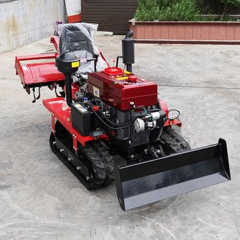 Agricultural Machinery 25hp 35hp 80hp 100hp 120hp Crawler Tractor Rotary Tiller Cultivator for Tractor - Nedvixs Company Limited - Kenya