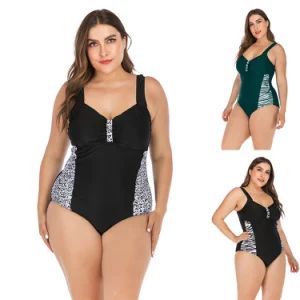 Wholesale Womens Sexy Swimwear Custom Logo Blank One Piece Plus Size Bikini Swimsuit - Xiamen Crownway Apparel Co., Ltd. - China