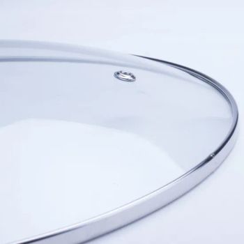 Glass Chafing Dish Cover Cast Iron Cookware Set Lids Parts - GUANGDONG XIANGXINGFA ART GLASS CO., LTD. - China