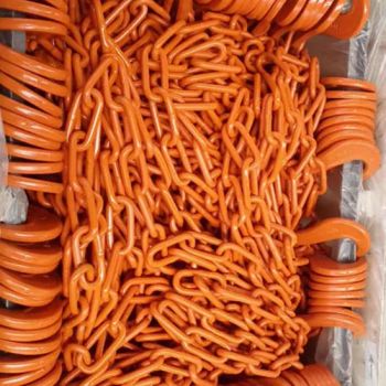 Container Transport Lashing Chain with Hook Tie Down Binder Chain - Shandong Haiwei Chain Co., Ltd. - China