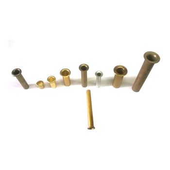 Hollow Rivets Shape Tubular Hollow Material Aluminum, Brass, Copper Finish Nickel, Silver, Acid Wash Features High Strength, Precise Design, Long - Shree Sai Engineering - India