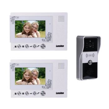 Real-Time Video Intercom 4 Wired CVBS 2-Way Video Intercom System Card Unlock Waterproof Intercom Video Phone - Guangzhou Lansidun Electronic Co., Ltd. - China