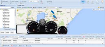 Web Based GPS Tracking Software for Car Tracking Model NO. TL2000W Trademark Traclogis Type Monitoring System Application GPS - Traclogis Co., Ltd. - China