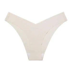Fashionable Multiple Color Low Waist V Panty Used Panties Underwear Seamless Woman Panties - shanghai jspeed industry co.,ltd - China