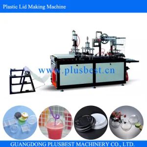 Plastic Lid Thermoforming Forming Machine Origin China Weight 1900kg HS Code 84774020 Certification CE Model NO. PB-500 Trademark PLUSBEST - Guangdong Plusbest Machinery Co., Ltd. - China