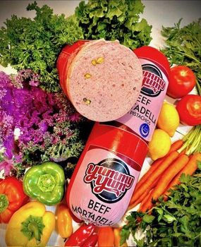 HALAL BEEF MORTADELLA Product Type Meat & Meat Products - Yummy Yum Food - United States