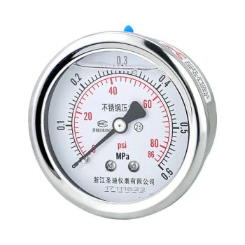 Cheap Price 63mm Center Back Mount Stainless Steel Water Pressure Gauges - Zhejiang Shengdi Instrument Co., Ltd. - China