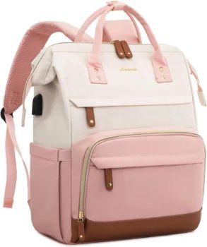 Laptop Backpack for Women, 17 Inch Work Business Backpacks Purse with USB Port, Large Capacity Nurse Bag College Bookbag for School, Waterproof - Yancheng Guanhu Trading Co., Ltd - China