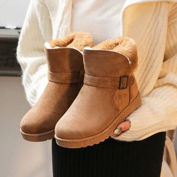 2024 Wholesale New Design Women's Shoes Anti-Slip Ankle Furry Snow Boots for Women - Yangzhou Sinomint Commodity Co., Ltd. - China