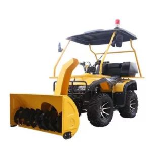High-Power Four-Wheel Drive Snow Plow Multi-Functional ATV Snow Removal Equipment Ride on Snow Blower - Shandong Howo Engineering Machinery Co., Ltd. - China