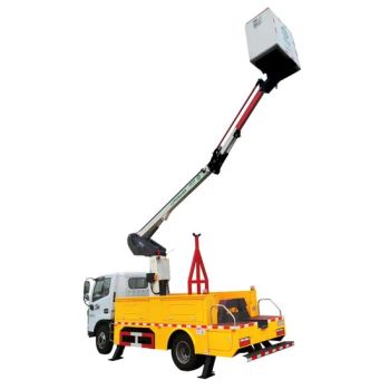 4X2 Diesel Boom Lift Platform Bucket High-Altitude Operation Truck Aerial Work Vehicle - Chongqing Lehman Automobile Service Co., Ltd. - China