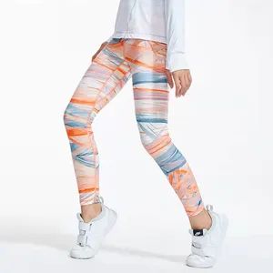 Fashion Marble Children Girls Kids Leggings Pants Fitness Yoga Wear Sports Wear - Market Union Co. Ltd. - China