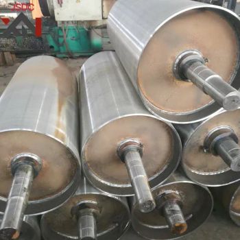 High Speed Self-Aligning Ball Bearing Steel Rollers for Conveyors - Jiangsu Dazzling Conveyor Belt Co., Ltd. - China