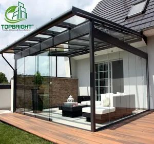 Low E Glass Winter Sun House Sunroom - Guangzhou Topbright Building Materials Co.,Ltd - China