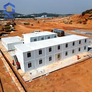 Economic Prefab Worker Accommodation Assembling Container Storage Apartment Integrated Steel Frame Modular Mobile Prefab Prefabric - 9States Modular Building Shanghai Co.,Ltd. - China