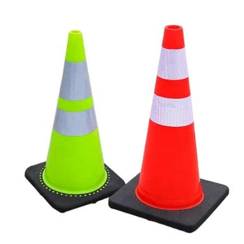 Flexible PVC Traffic Road Cones with Rubber Base - Etonda Technology Co., Ltd. - China
