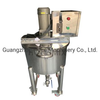 Hone 50L 100L 500L Lip Balm Candle Wax Melting Tank Lip Gloss Making Lipstick Heating Mixing Machine - Guangzhou Hone Machinery Co., Ltd. - China